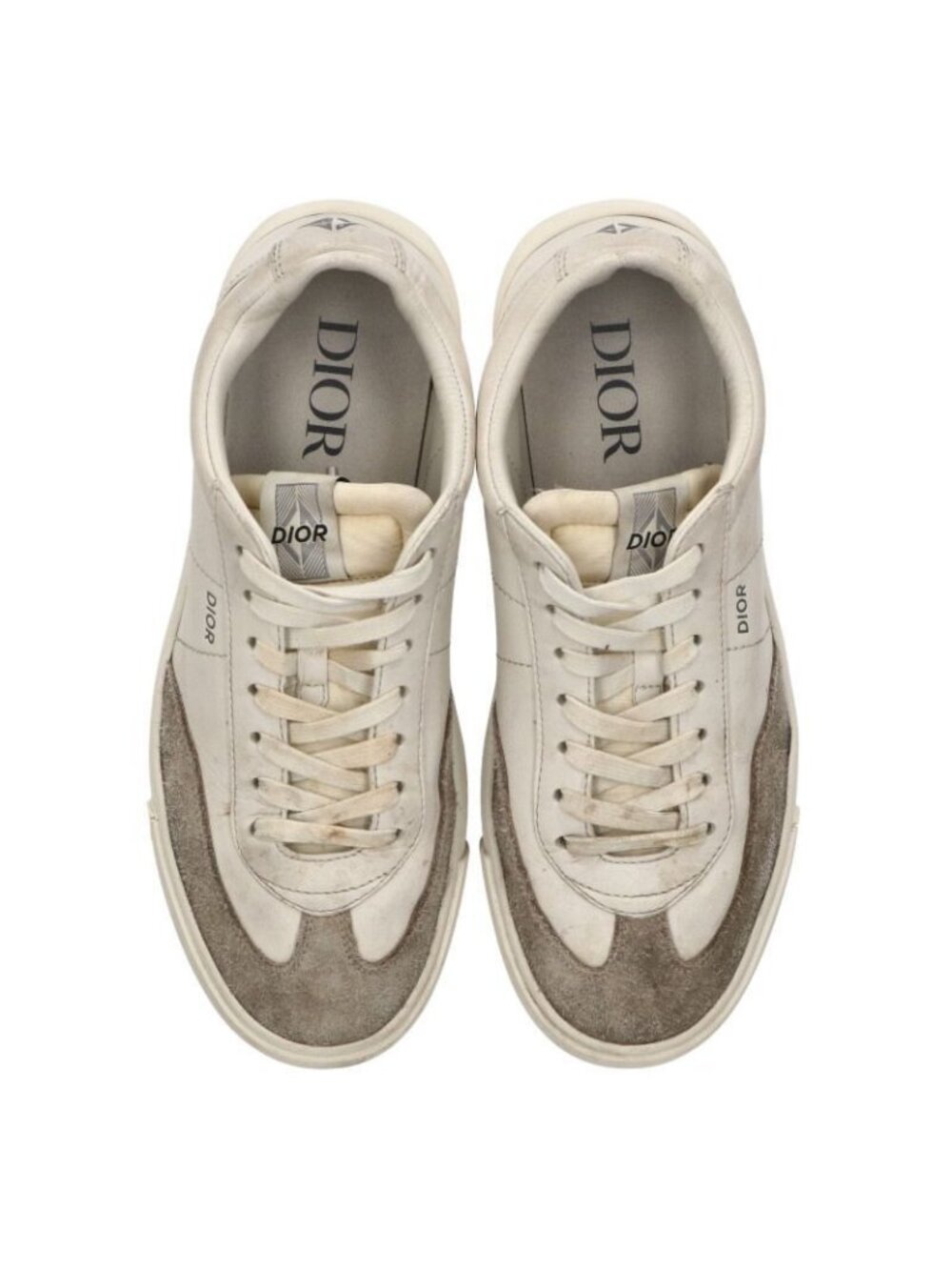 Dior Low Cut Leather Sneakers - Picture 4 of 5